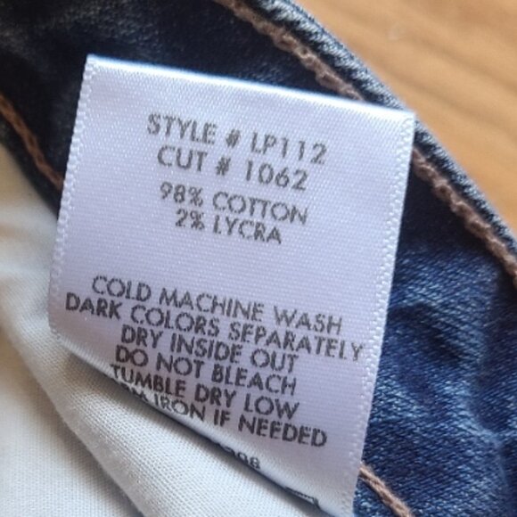 LTJ LETTERS TO JULIET ANTHRO BELLA HIGH-RISE FLARE JEAN RAW HEM STRETCH DENIM 31 - Picture 9 of 9